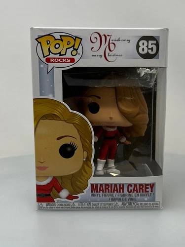 Funko POP! Rocks Mariah Carey Christmas #85 Vinyl Figure DAMAGED BOX SEE PICS