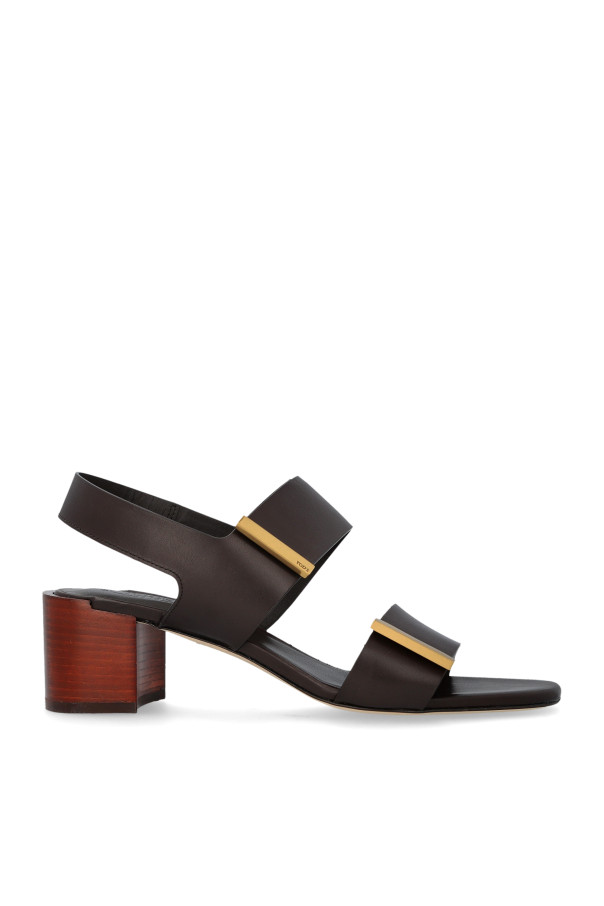 Tod’s - Women - Leather high-heeled sandals - Brown