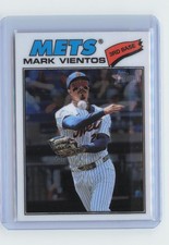 2026 Topps Heritage Mark Vientos Chrome #77 New York Mets