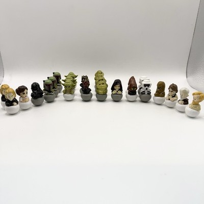 STAR WARS Mini Collectibles ESSELUNGA 2016  Italian Figures Rare Find Lot 25