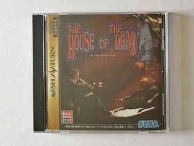 The House of The Dead w/Spine Reg-Card Sega Saturn SS Shooter Game Japan JP