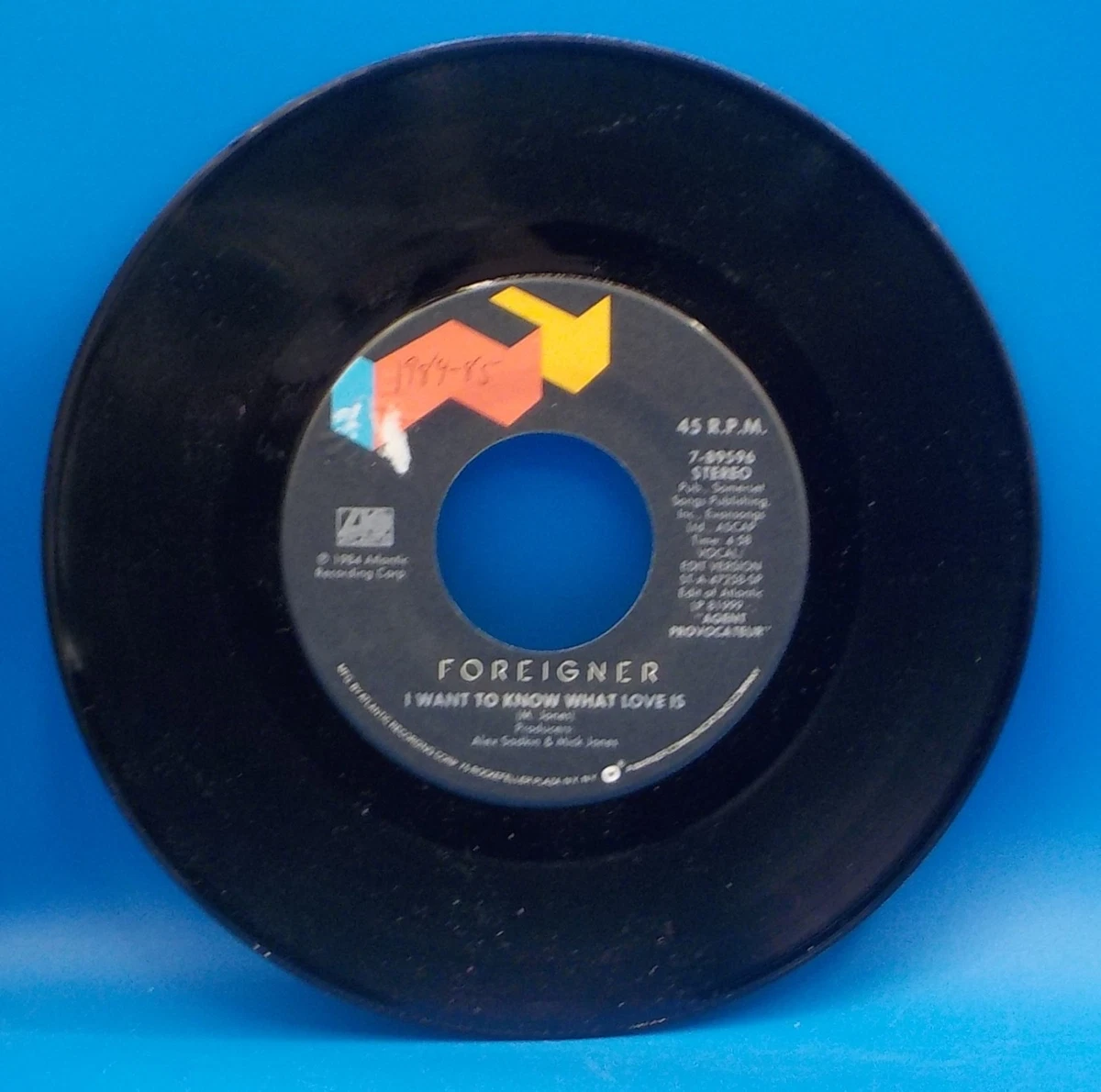 Foreigner 45 