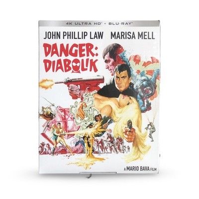 Kino Lorber DANGER : DIABOLIK 4K UHD + Blu-ray Limited Slipcover Edition