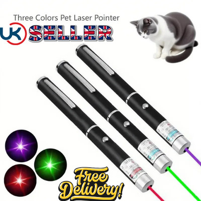 Roter Zeiger Stift High Power Beam Licht Ultrahell Katze Hund Haustier Spielzeug