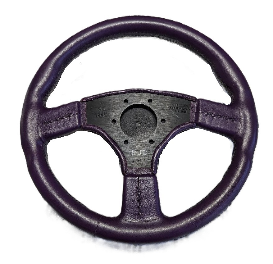 Atiwe RAID Purple Leather Steering Wheel Porsche 911 964 930 Rare