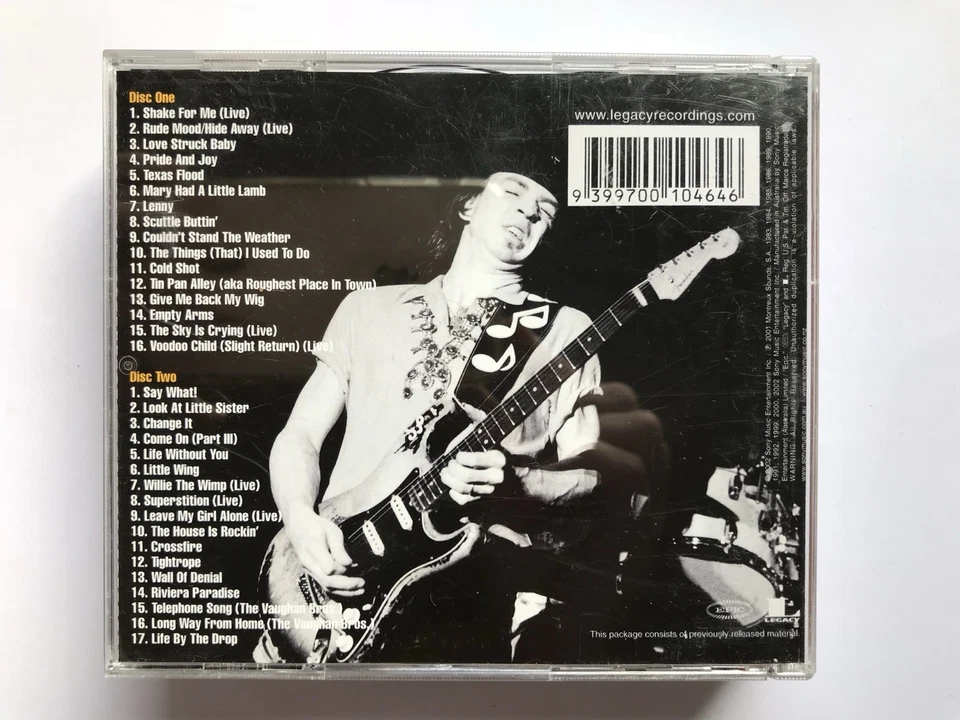 STEVIE RAY VAUGHAN - The Essential 2 x CD 2002 Epic / Legacy 2CD Best Of AS NEW! - Image 2 of 2