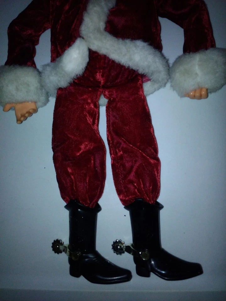 Mattel Disney Toy Story Holiday Hero Woody Santa Doll 1999 NOT WORKING - Image 3 of 4