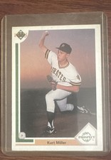 1991 Upper Deck - Top Prospect Kurt Miller #68 (Rookie Card). rookie card picture