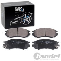 Eurobrake BremsbelÄGe Satz Vorderachse Passend FÜR Nissan Almera Sunny Bremsen