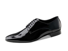 Herren Lack Halbschuhe schwarz Elegant Anzug ...