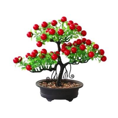 Künstlicher Obstbaum mit unzerbrechlichem Kunststoff für Indoor Display 26 22