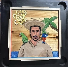 Mesa De Domino Customizada De Bad Bunny “Dtmf”