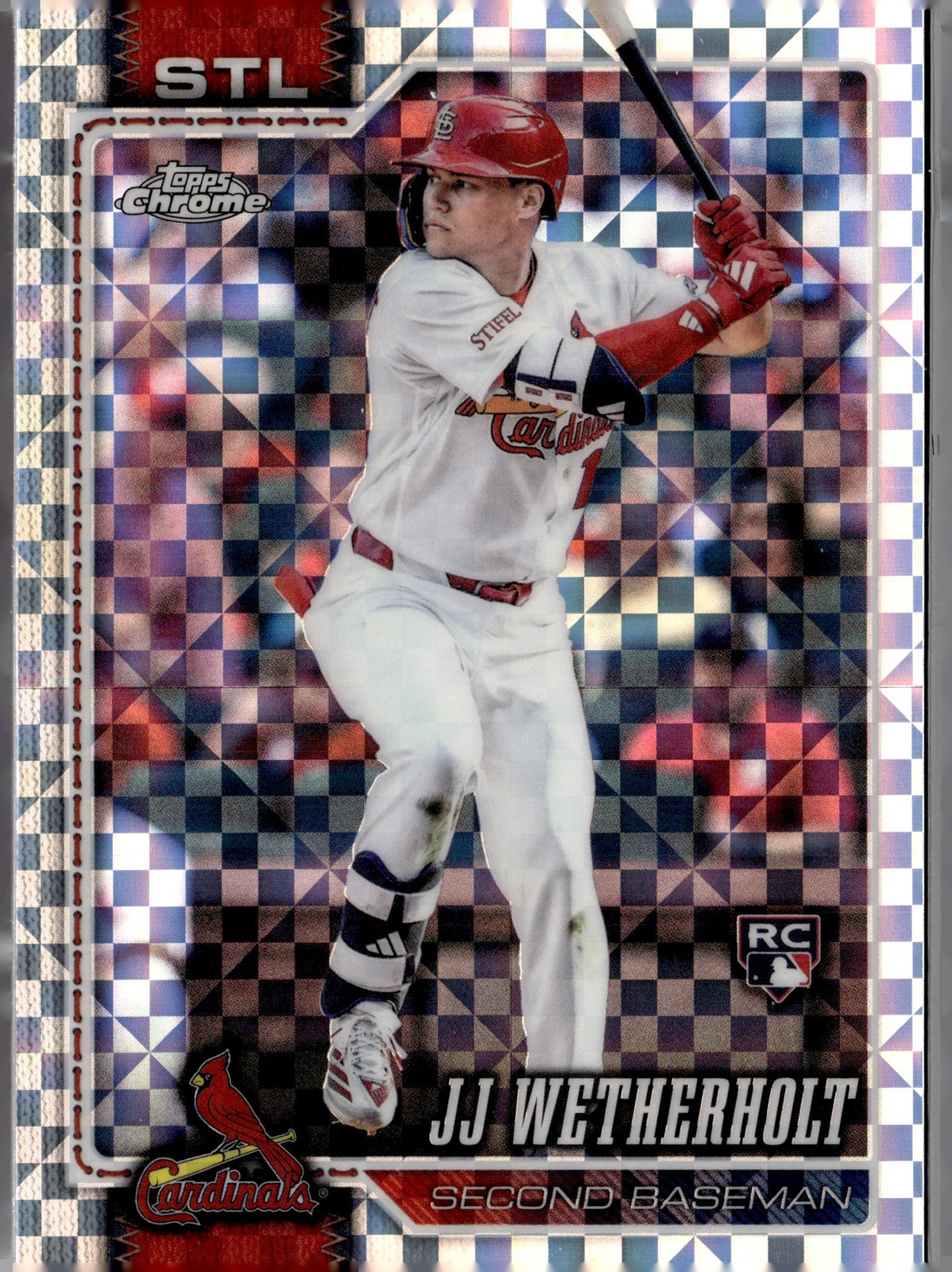2026 Topps Chrome #119 JJ Wetherholt X-Fractors