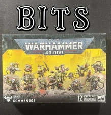 Warhamnmer 40k Ork Kommandos Bits Kill Team 40,000 Bitz Boyz Kommando Greenskin