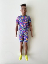 Barbie Ken Fashionistas Doll 162 with Rooted Brunette Hair