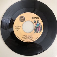 OTIS WILLIAMS & THE CHARMS - Ivory Tower (Starday-King Records 15016) RE 7” Ex+