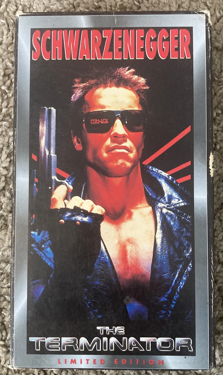 The Terminator (VHS, 1998, Limited Edition) | eBay