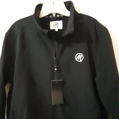 NWT Mount Airy Casino mens black soft shell jacket sz L
