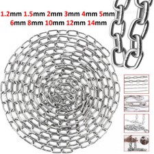 Stainless Steel Cable Link Chain 1.2mm 1.5mm 2mm 3mm 4mm 5mm 6mm 8mm 10mm - 14mm