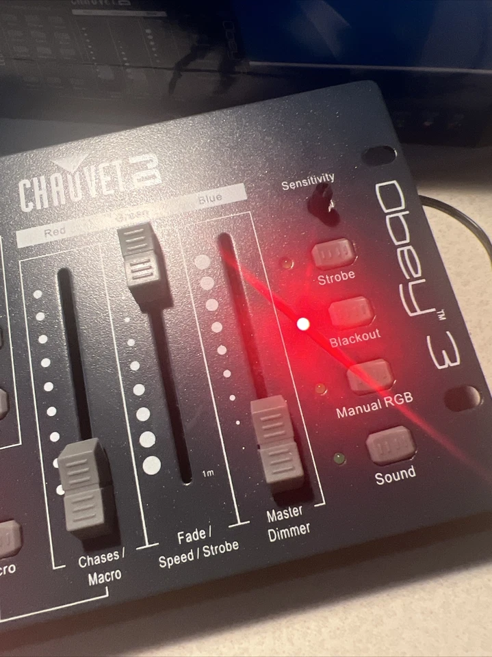 CHAUVET DJ Obey 3 Compact DMX Controller for LED DJ Light Fixtures - Image 4 of 4
