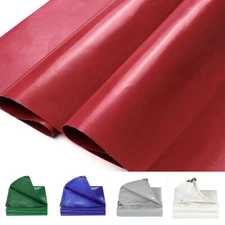 12FT Width 22 mil Waterproof Heavy Duty Tarp PVC Double-Sided Coating Tarpaulin 
