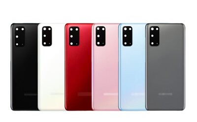 FÜR SAMSUNG GALAXY S20, NEUES RÜCKGEHÄUSE ERSATZ COVER & KAMERALINSE