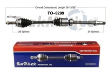 Front Passenger Right CV Axle Shaft SurTrack TO-8299 For Toyota Camry 12-14 2.5L