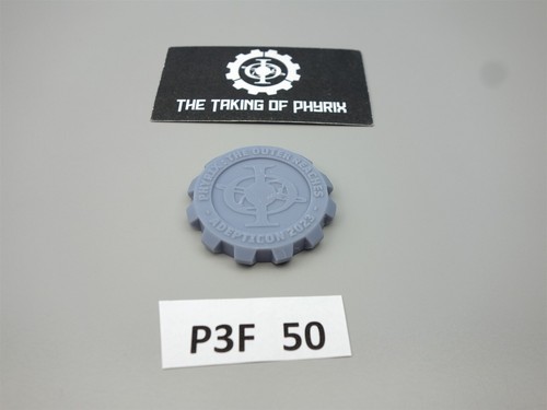Warhammer Horus Heresy: Adepticon 2023 The Taking of Phyrix Token - Picture 2 of 4