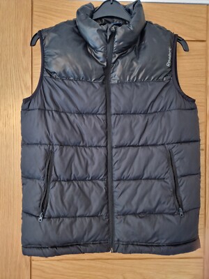 Ladies/Womens Reebok Black quilted Gilet/vest Jacket- Size S UK - Main Image