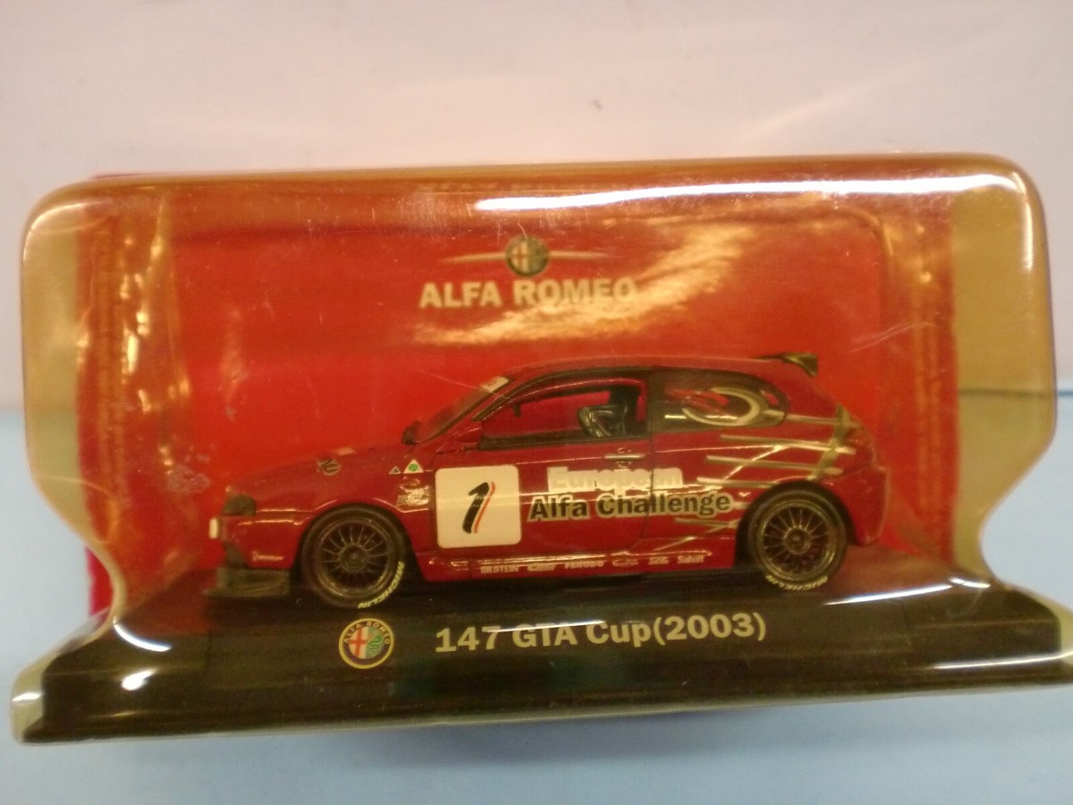 ALFA ROMEO 147 GTA Cup (2003) ミニカー ALFA ROMEO 147 GTA Cup (2003) ミニカー - メルカリ