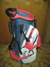 BRAND NEW Callaway Chev 4 way Stand bag Navy / White / Red