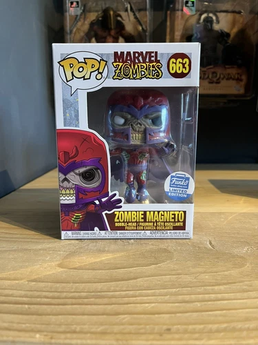 Funko Pop! Marvel: Zombie Magneto Exclusive NEW + PROTECTOR 