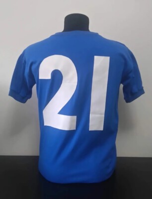 Colombia 1962 World Cup Match Worn Football / Soccer 60s Jersey