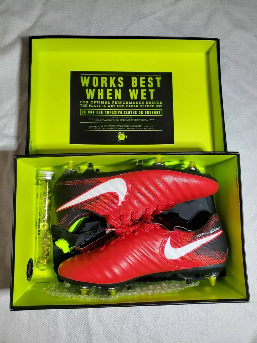 Verrast Peer Beven Nike Tiempo Legend VII SG-Pro AC ACC Soccer Cleats Mens Red (917805-616) Sz  7 US | eBay