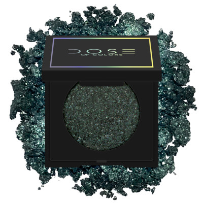 ORIGINAL DOSE OF COLORS COSMETICS EYESHADOW BLOCK PARTY COLL LEAF ME ALONE GREEN