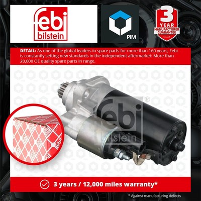 Starter Motor fits VW 02Z911023M 02Z911023P 02Z911023N 02Z911024K 02Z911023NX