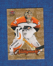 2007-08 NHL Fleer Ultra Hockey Gold Medallion # 52 Antero Niittymaki