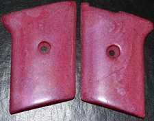 Phoenix Arms Raven 25 ACP pistol grips slide safety flamingo pink plastic