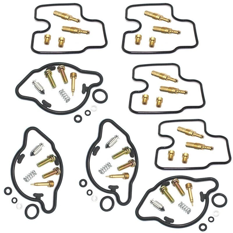 4 Sets For Honda CBR900RR Fireblade 1992-1999 Carburetor Repair Rebuild Kit Foto 2 de 3