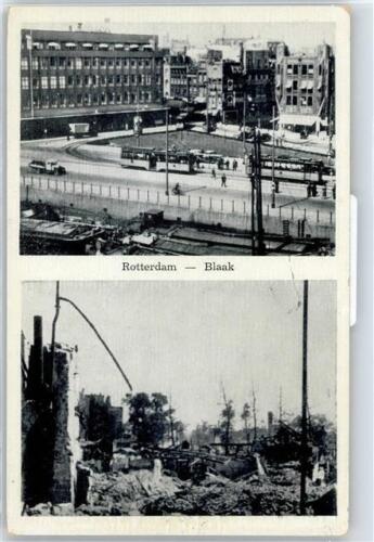 51085092 - Rotterdam Bombardement 1940 , Blaak - Picture 1 of 2