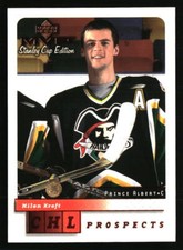 Milan Kraft 1999 Upper Deck MVP Stanley Cup #197 Hockey Card