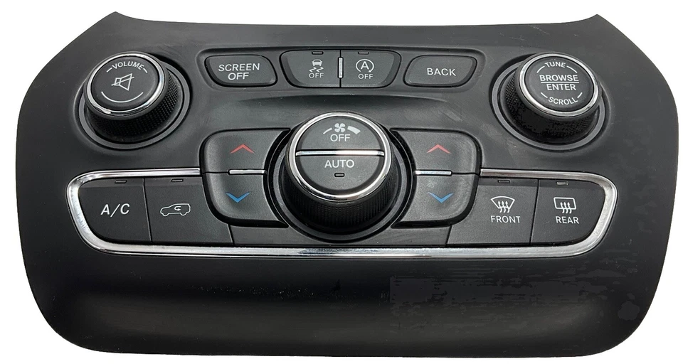 Jeep Cherokee 2015 calefacción aire acondicionado control climático temperatura OEM # 68249522AA # F4 Foto 4 de 4