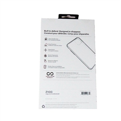ZAGG 360 PROTECTION CASE FOR IPHONE 11 PRO MAX REINFORCED EDGES CLEAR 202004269 - Bild 3 von 3