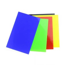 2/3/5mm Thick Coloured Acrylic Sheet Plastic Panel Material DIY Craft 6 Colors