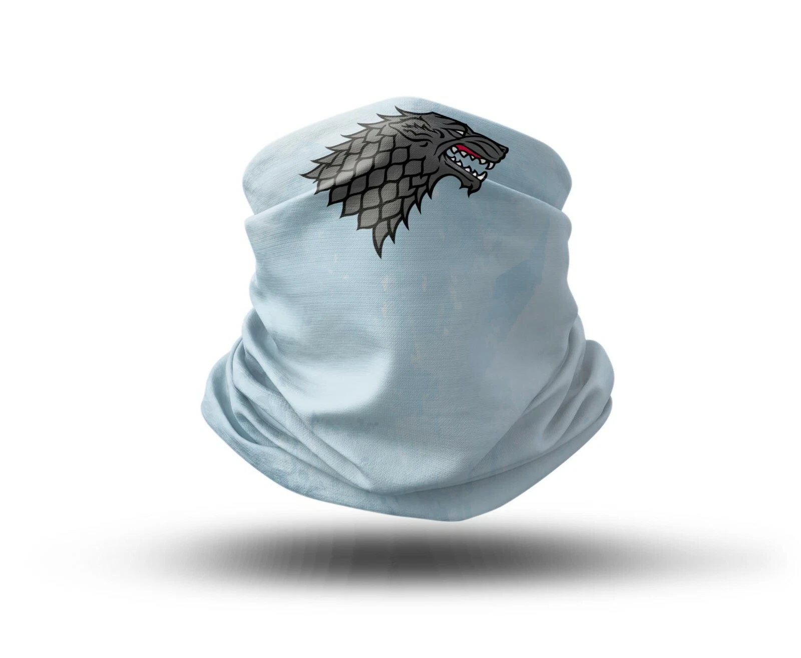 Washable Fabric Face Cover With Unique Print GoT House Stark II Design EU Made