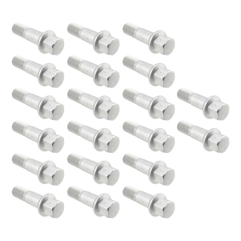 20pcs Wheel Lug Bolts Nuts Kit For Mercedes-Benz ML350 S500 GLK350 0009905307 - Image 3 of 4