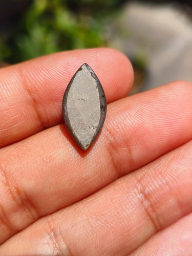 7.99 Cts A STUNNING NO HEAT BLACK STAR SAPPHIRE A RARE MARQUISE SHAPE OF SHARP ⭐ - Bild 8 von 8