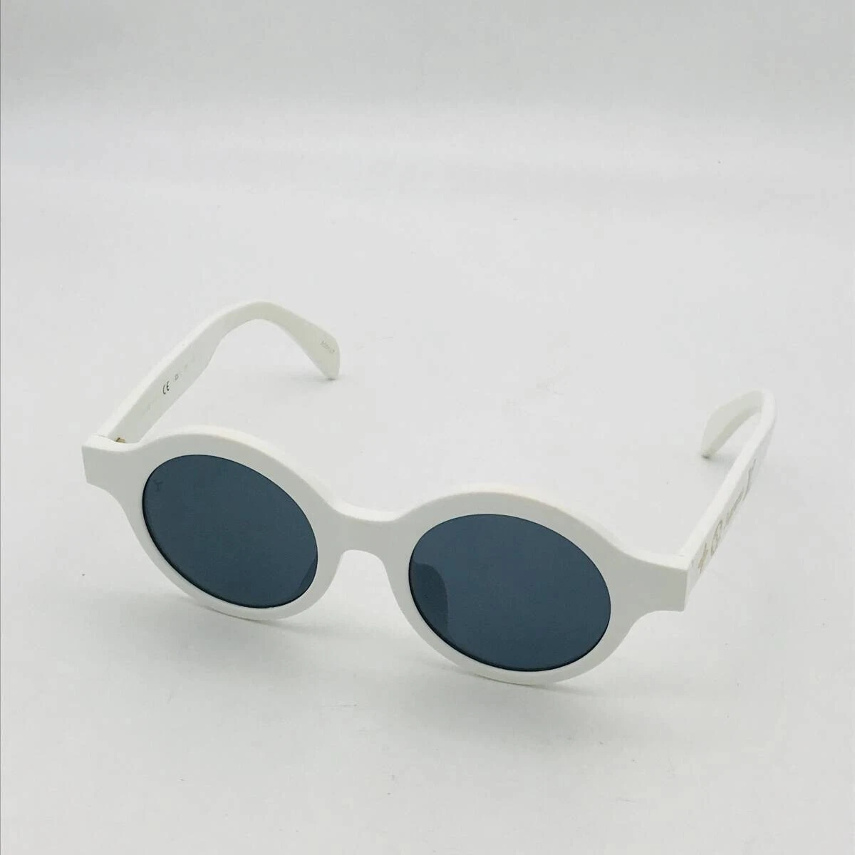Lunettes de soleil homme Louis Vuitton Supreme Downtown blanches 46 21 145 Z0991E