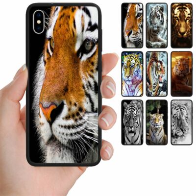 For OPPO Series - Tiger Print Theme Mobile Phone Back Case Cover #1