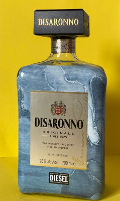 LARGE Disaronno Amaretto Diesel Designer Limited Edition Empty
